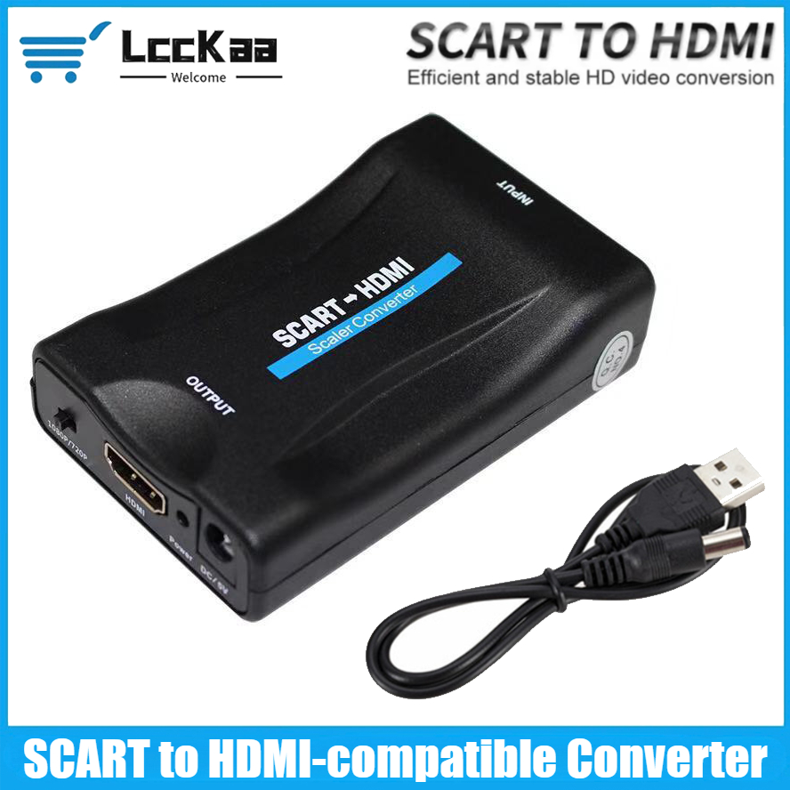 Scart To Hdmi - Convertidor compatible con SCART a HDMI,