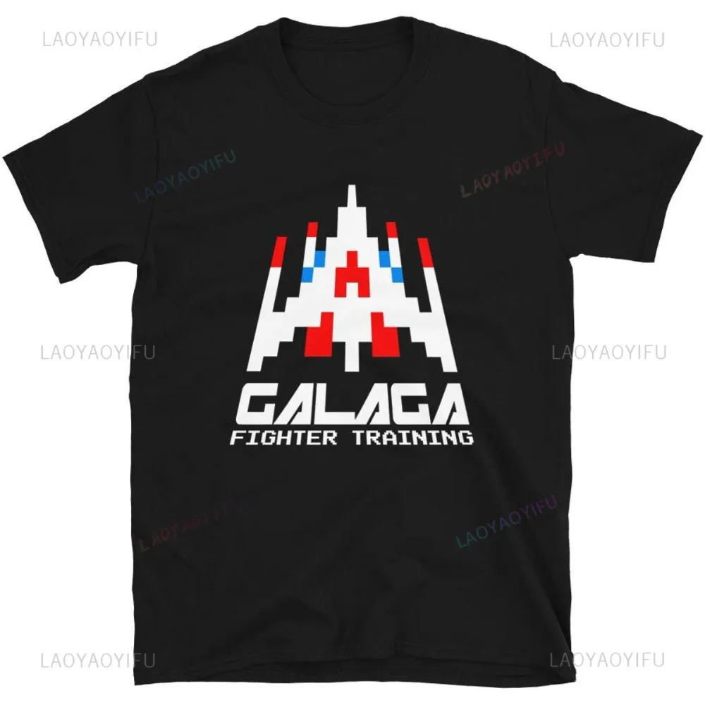 Retro Gaming T Shirt - Camiseta Vintage de Arcade Galaga para