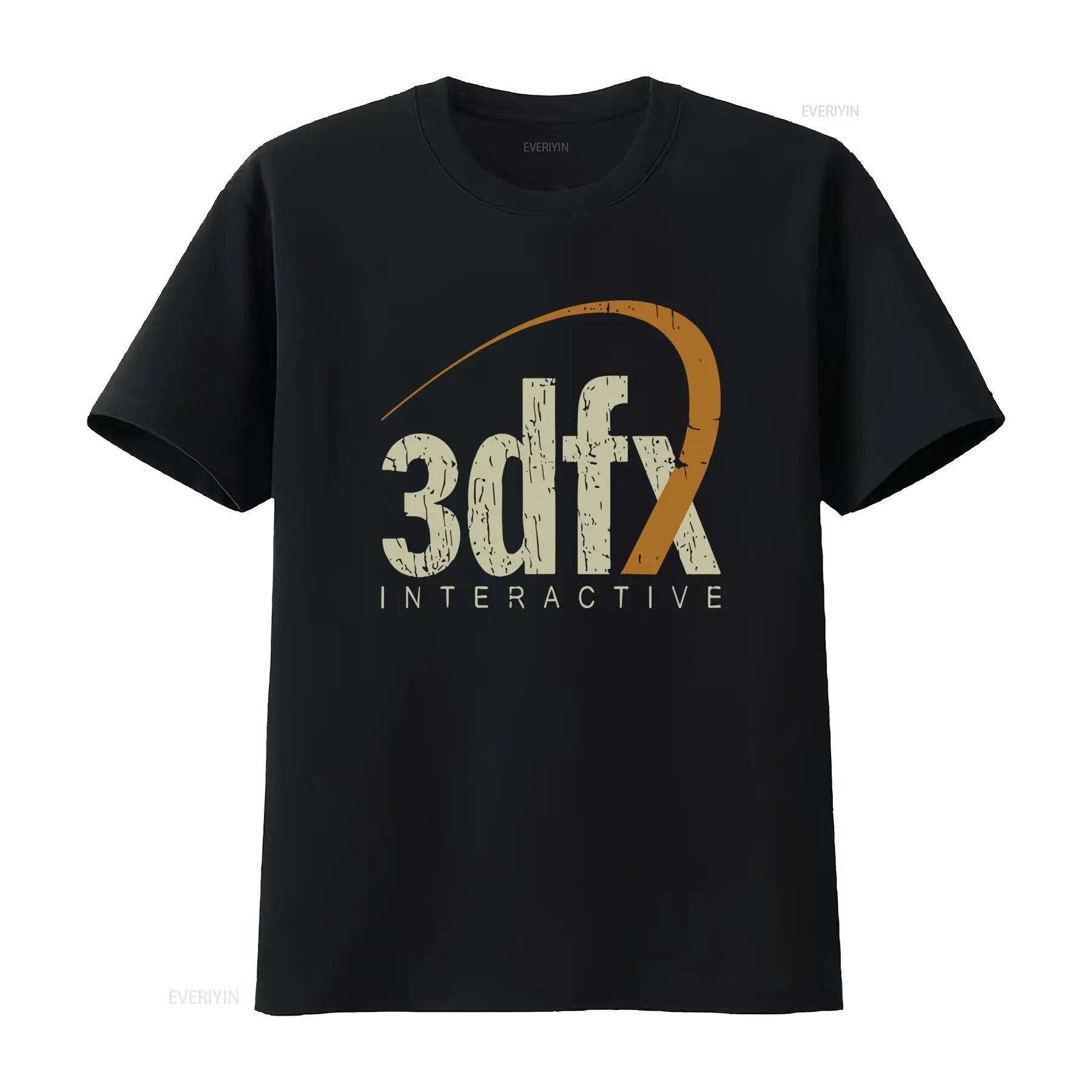 Retro Gaming T Shirt - Camiseta Retro de Hombre 3dfx Interactive