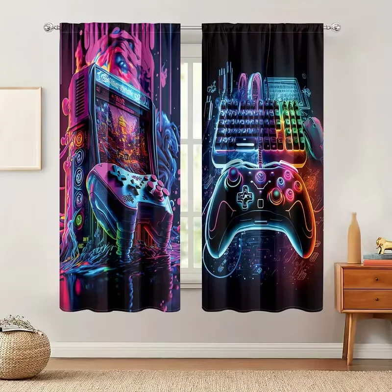 Cortinas con Estética Arcade d - Retro Gaming Youtube reseña y precio