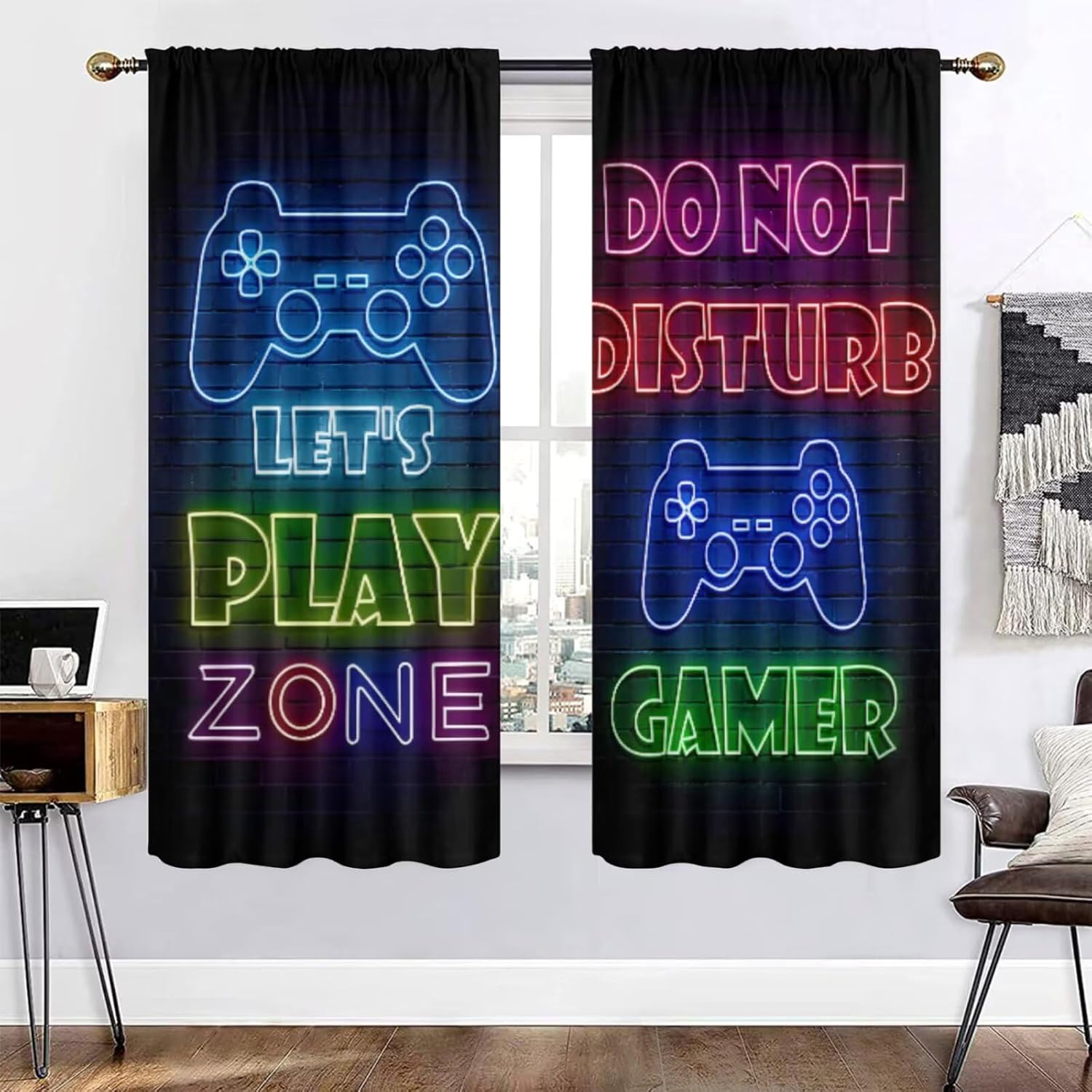 Cortina para Gamers, Cortinas  - Retro Gaming Youtube reseña y precio