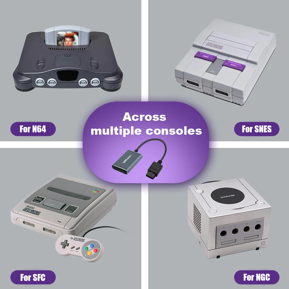 Adaptador Bitfunx 720P Svideo/ - Retro Gaming N64 reseña y precio
