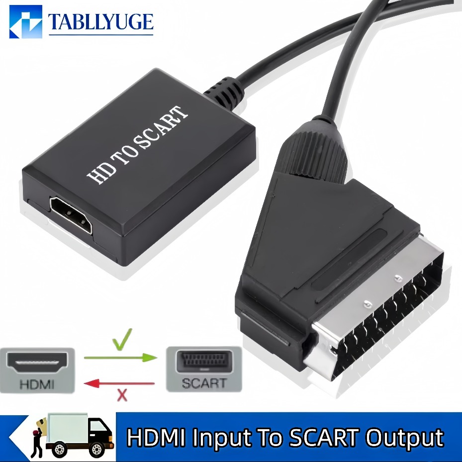 Adaptador Amplificador de Vide - Scart To Hdmi reseña y precio