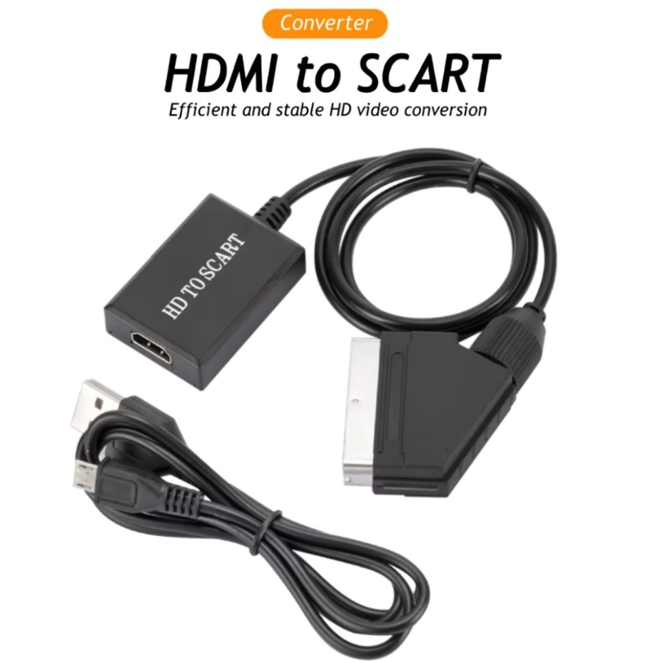Adaptador Amplificador de Vide - Scart To Hdmi reseña y precio