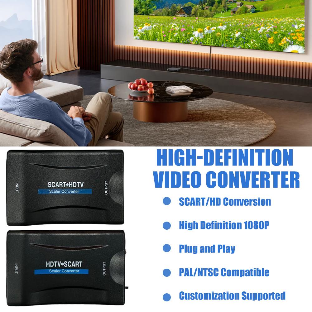 Convertidor de Señal de Video  - Scart To Hdmi reseña y precio