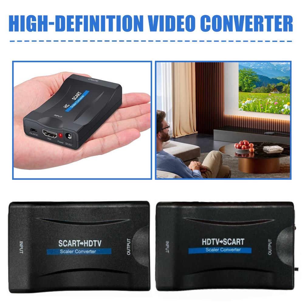Convertidor de Señal de Video  - Scart To Hdmi reseña y precio