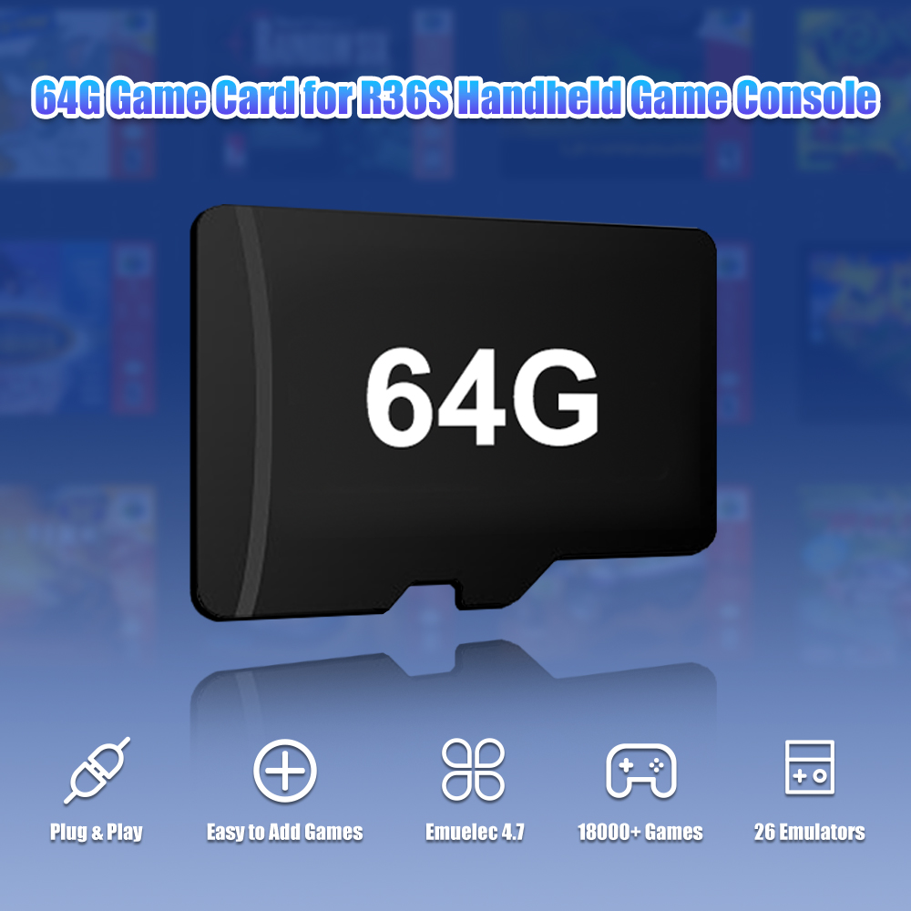 Tarjeta TF de juego de 64G par - Retro Gaming N64 reseña y precio