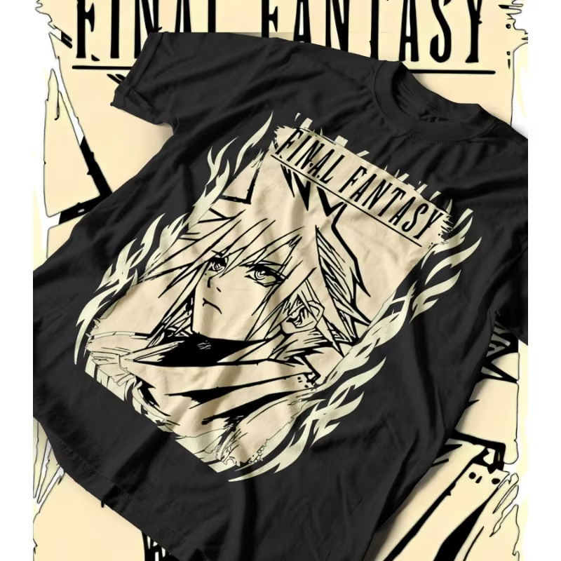 Camiseta Final Fantasy VII Reb - Retro Gaming T Shirt reseña y precio
