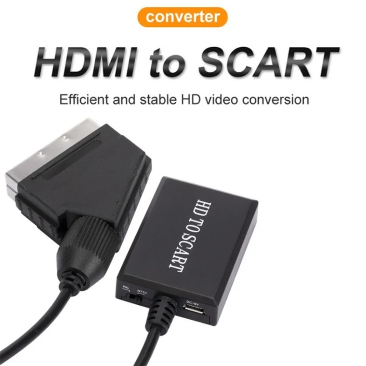 LccKaa 1080P HDMI a adaptador  - Scart To Hdmi reseña y precio