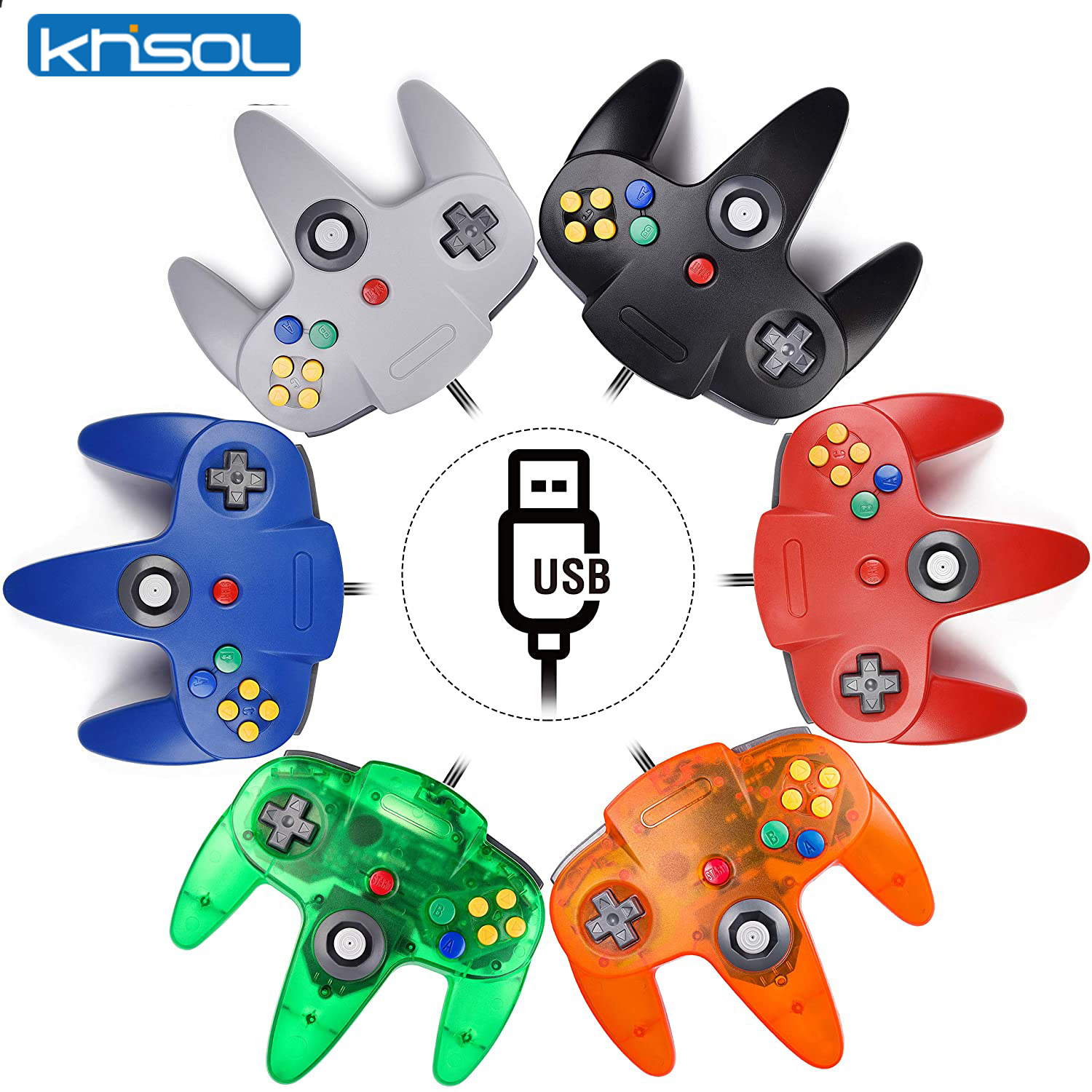 Controlador N64 clásico USB co - Retro Gaming N64 reseña y precio