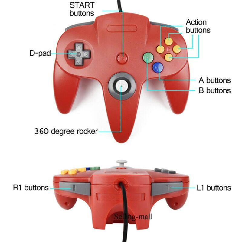 Controlador N64 clásico USB co - Retro Gaming N64 reseña y precio