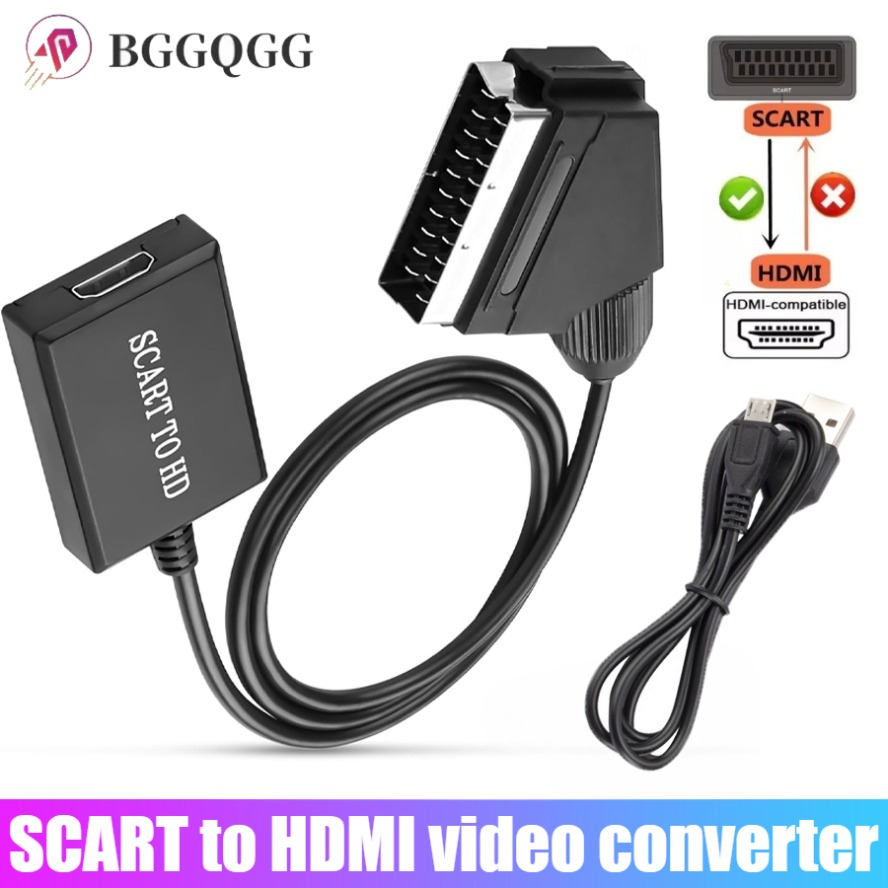 Cable adaptador convertidor de - Scart To Hdmi reseña y precio