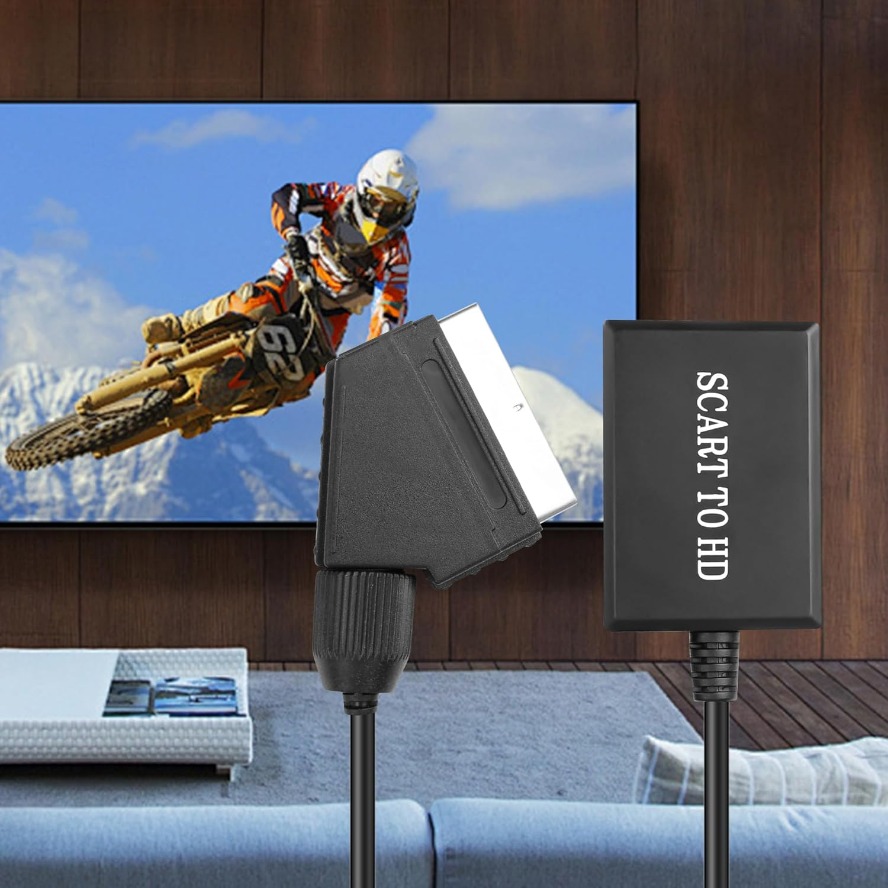 Cable adaptador convertidor de - Scart To Hdmi reseña y precio