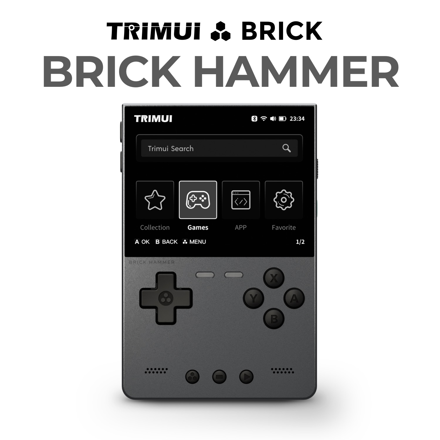 Consola Trimui Brick Hammer co - Retro Gaming Kiosk reseña y precio